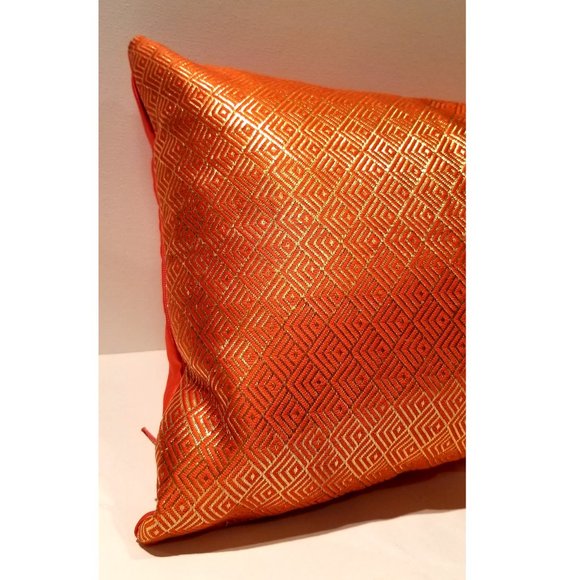 Luxury vintage Silk Obi Cushion/pillow - Picture 3 of 8